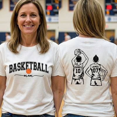 Mother's Day Gifts, Custom Basketball Mom, Grandma - Personalized Shirt