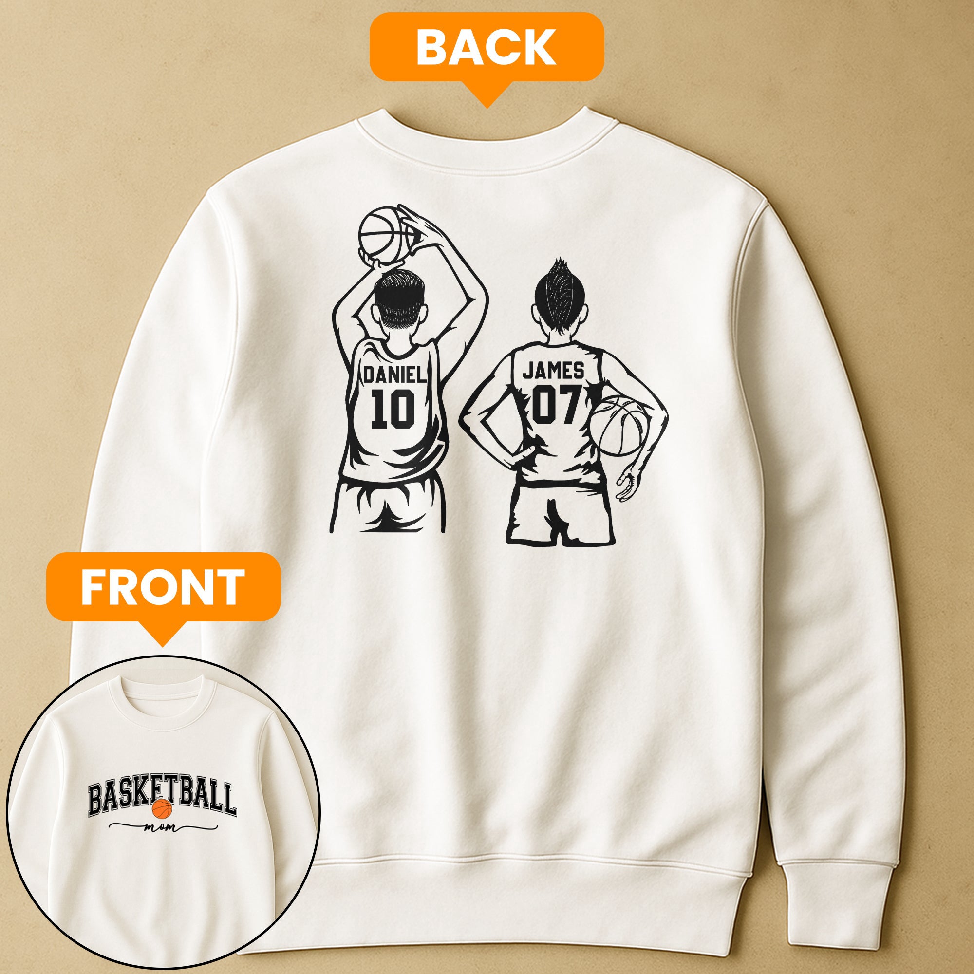 Custom_Basketball_Mom_Grandma_Personalized_Shirt_3