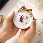 Custom-Birth-Flower-&-Cute-Character-For-Her,-Coworkers,-Friends,-Daughter,-Granddaughter-Personalized-Jewelry-Dish3