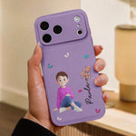 Custom-Birth-Flower-&-Cute-Character-For-Her,-Coworkers,-Friends,-Daughter-Personalized-Phone-Case2
