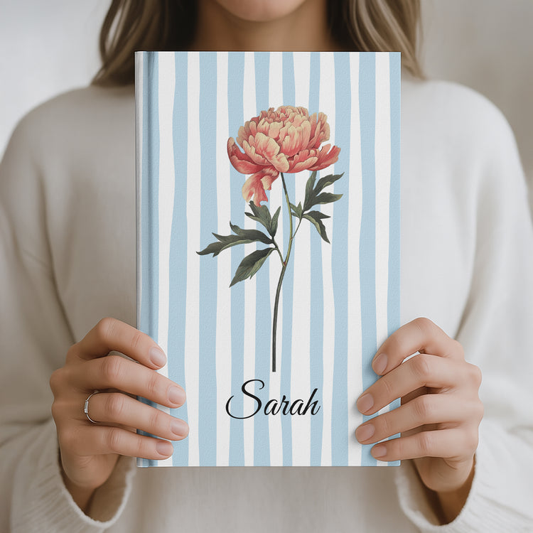 Custom-Birth-Flower-Gift-For-Her-Friends-Sisters-Coworker-Personalized-Hardcover-Journal-2