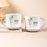 Custom-Birth Flower Mother's Day Christmas Gifts For Her, Grandma, Mom - Personalized Mug  3