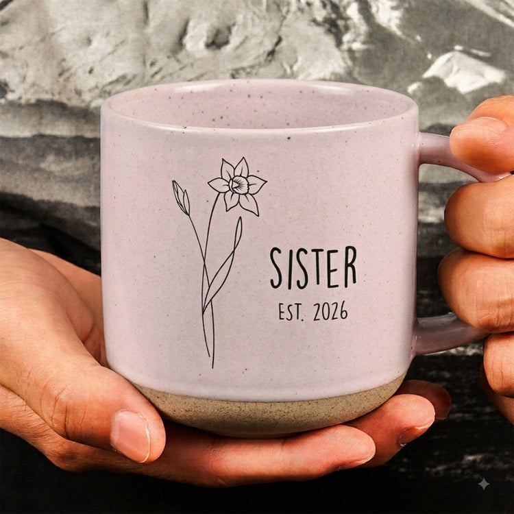 Custom-Birth Flower Mother's Day Christmas Gifts For Her, Grandma, Mom - Personalized Mug  4