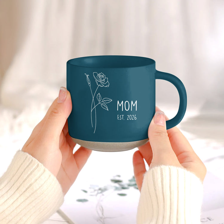 Custom-Birth Flower Mother's Day Christmas Gifts For Her, Grandma, Mom - Personalized Mug  5