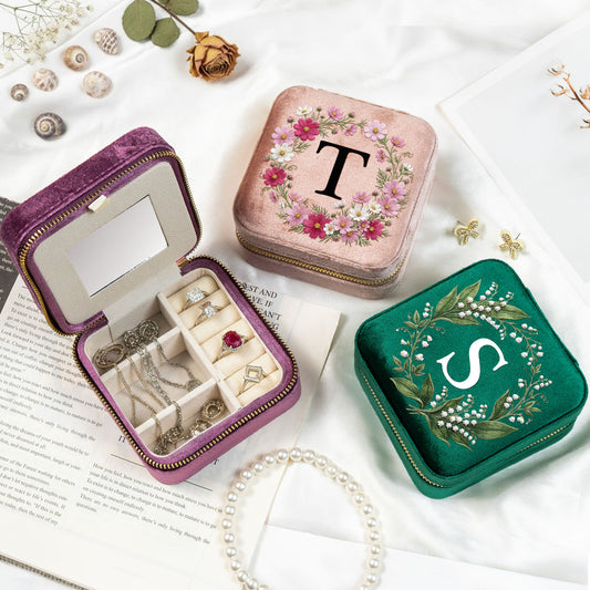 Custom-Birth-Flower-&-Name-Birth-Flower-Faux-Pattern-Personalized-Jewelry-Box-1