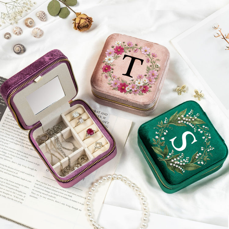 Custom-Birth-Flower-&-Name-Birth-Flower-Faux-Pattern-Personalized-Jewelry-Box-1