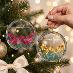 Custom-Birth-Flower-&-Name-Christmas-Gift-For-Family,-Mom,-Sister,-Friends-Personalized-Ornament-2