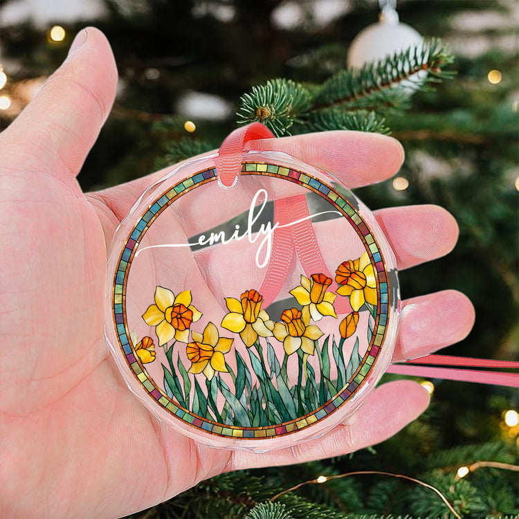 Custom-Birth-Flower-&-Name-Christmas-Gift-For-Family,-Mom,-Sister,-Friends-Personalized-Ornament-5