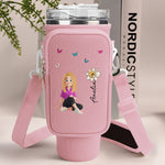 Custom-Birth-Flower,-Name-&-Cute-Character-For-Her-Custom-Water-Bottle-Carrier-Bag1