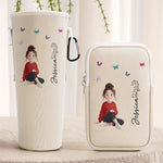 Custom-Birth-Flower,-Name-&-Cute-Character-For-Her-Custom-Water-Bottle-Carrier-Bag2
