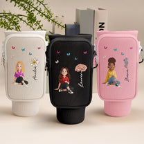 Custom-Birth-Flower,-Name-&-Cute-Character-For-Her-Custom-Water-Bottle-Carrier-Bag3