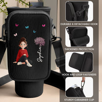 Custom-Birth-Flower,-Name-&-Cute-Character-For-Her-Custom-Water-Bottle-Carrier-Bag8