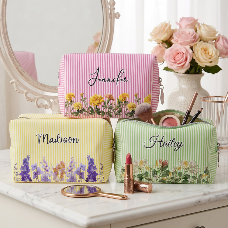 Custom-Birth-Flower-&-Name-Daily-Planner-For-Her-Daughter-Friend-Personalized-Makeup-Bag-1