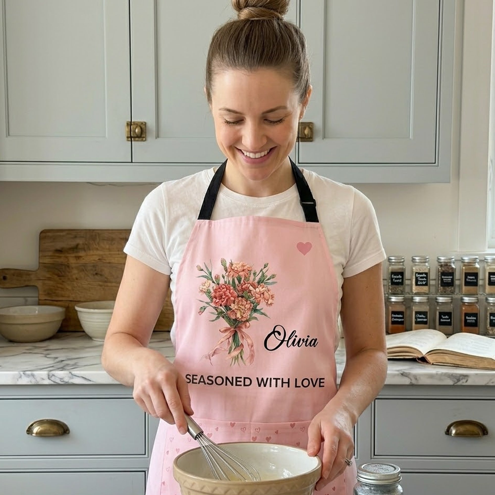 Custom-Birth-Flower-&-Name,-Floral-Apron-Gifts-For-Her,-Friends,-Daughter,-Mom,-Grandma-Personalized-Apron-3