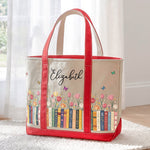 Custom-Birth-Flower-&-Name-For-Book-Lovers,-Daughter,-Sister,-Book-Club-Personalized-Tote-Bag-5