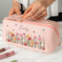Custom-Birth-Flower-&-Name-For-Friends,-Daughter,-Granddaughter,-Coworkers-Personalized-Makeup-Bag-4