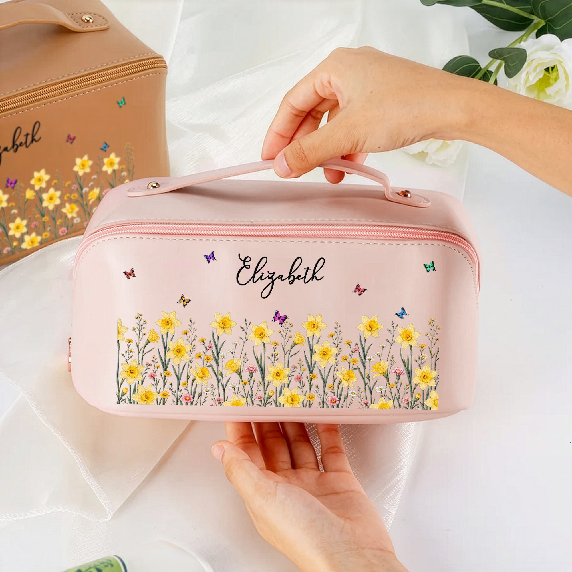 Custom-Birth-Flower-&-Name-For-Friends,-Daughter,-Granddaughter,-Coworkers-Personalized-Makeup-Bag-5