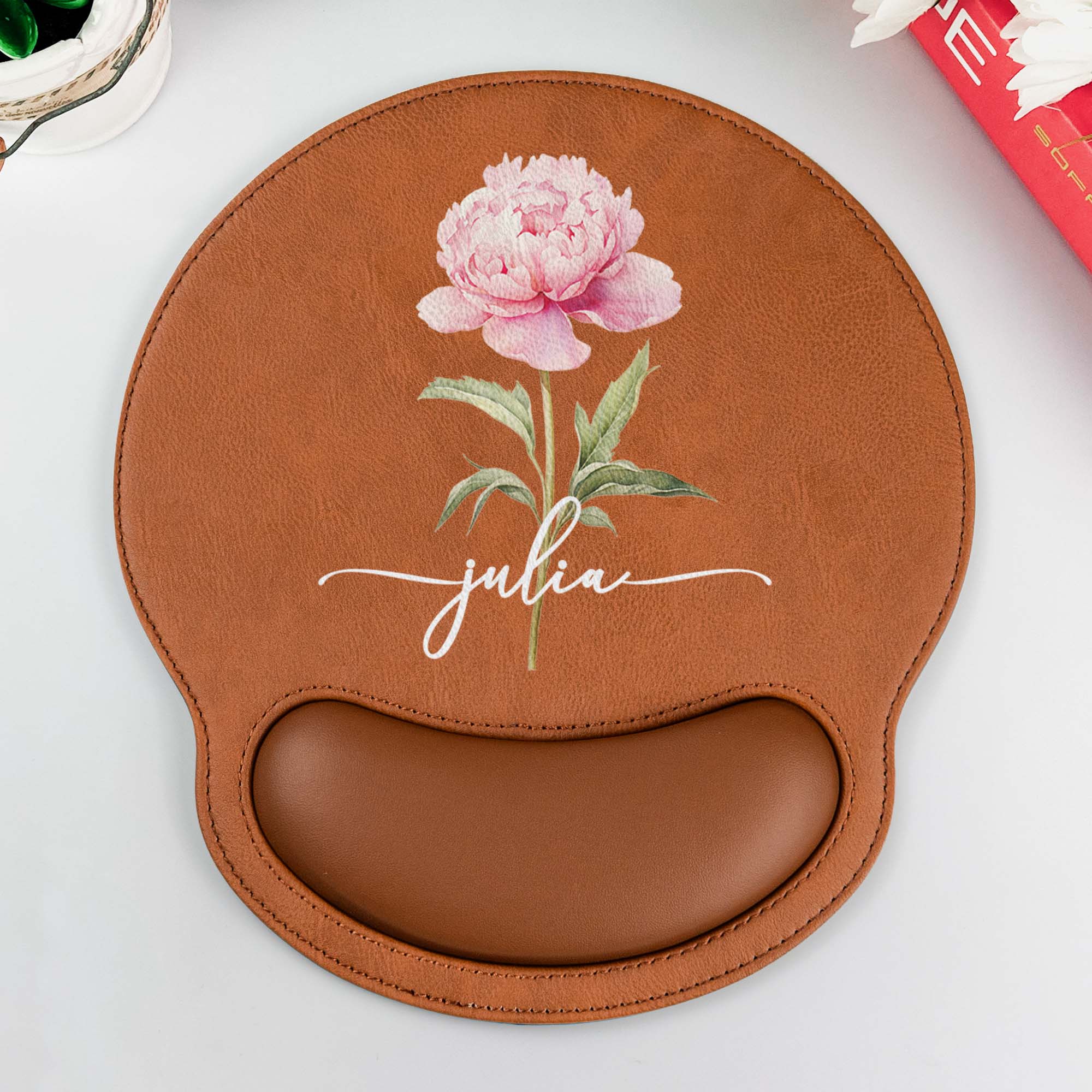 Custom-Birth-Flower-&-Name-For-Her,-Coworker,-Boss-Lady,-Friends,-Daughter-Personalized-Mouse-Pad-5