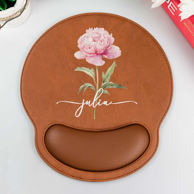 Custom-Birth-Flower-&-Name-For-Her,-Coworker,-Boss-Lady,-Friends,-Daughter-Personalized-Mouse-Pad-5