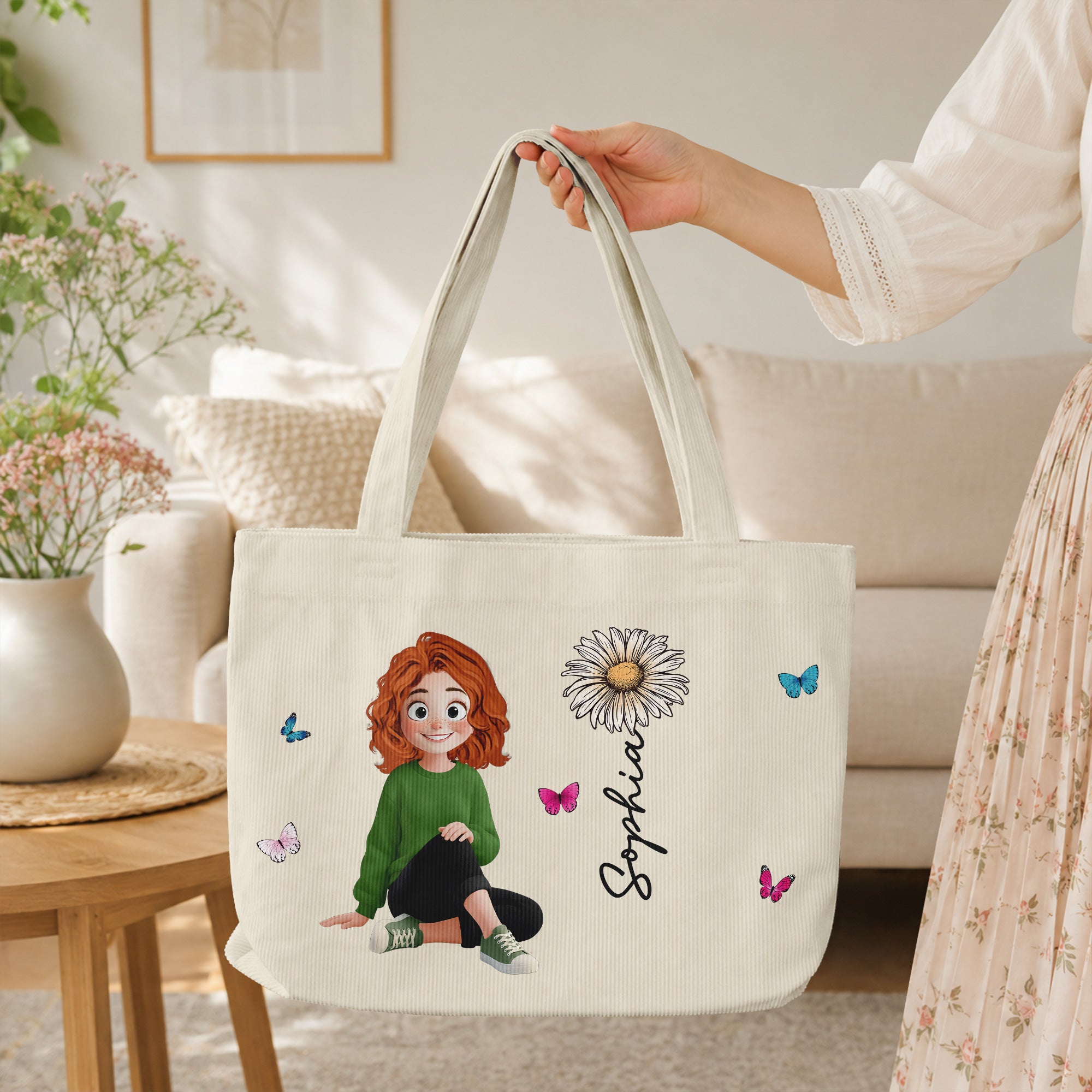 Custom-Birth-Flower-&-Name-For-Her,-Coworker,-Friends,-Daughter-Personalized-Tote-Bag-2
