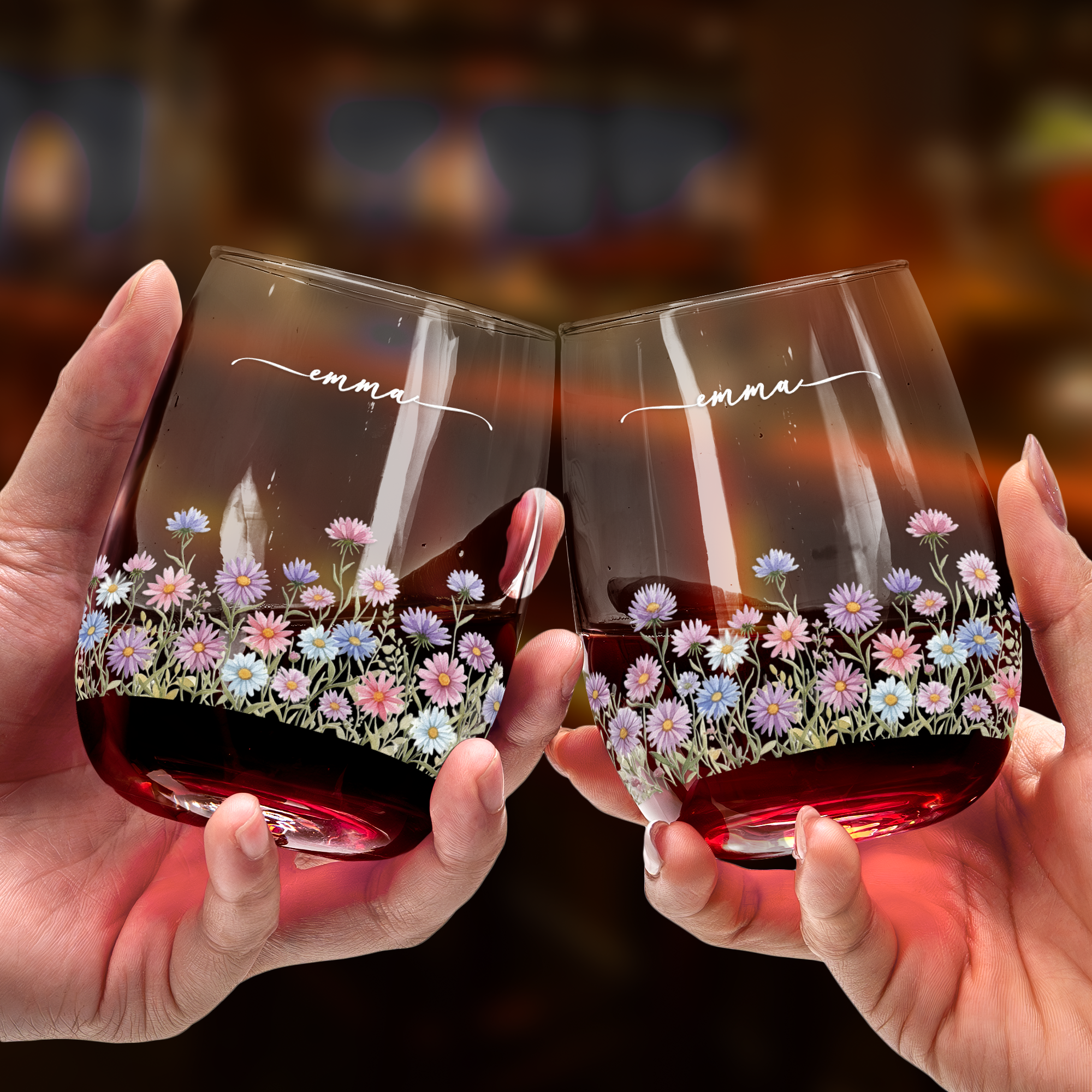 Custom-Birth-Flower-&-Name-For-Her,-Coworkers,-Friends,-Teacher-Personalized-Wine-Glass-4