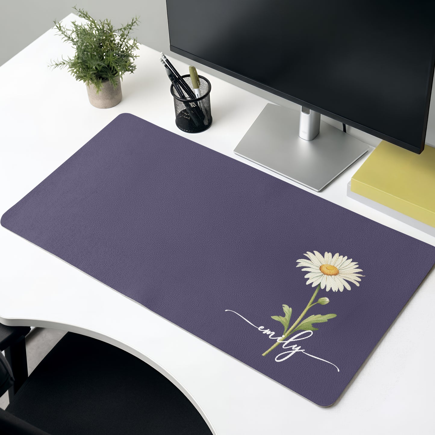 Custom-Birth-Flower-&-Name-For-Her,-Coworkers,-Friends,-Teacher-Ver-2-Personalized-Desk-Mat-1