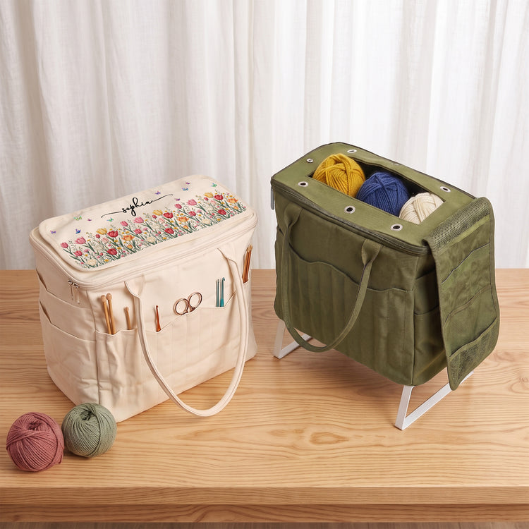 Custom-Birth-Flower-&-Name-For-Her,-Daughter,-Mom,-Friends-Personalized-Knitting-Bag-2