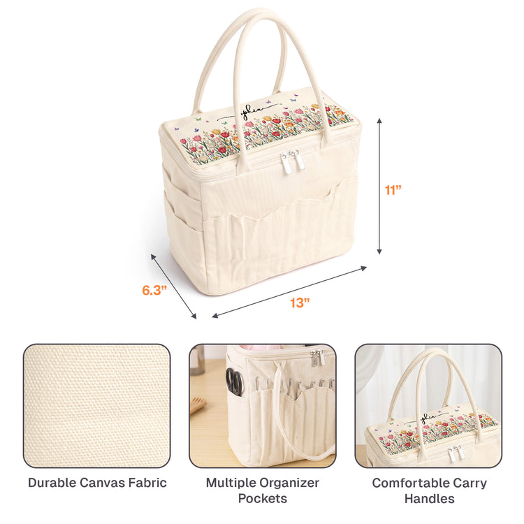 Custom-Birth-Flower-&-Name-For-Her,-Daughter,-Mom,-Friends-Personalized-Knitting-Bag-6