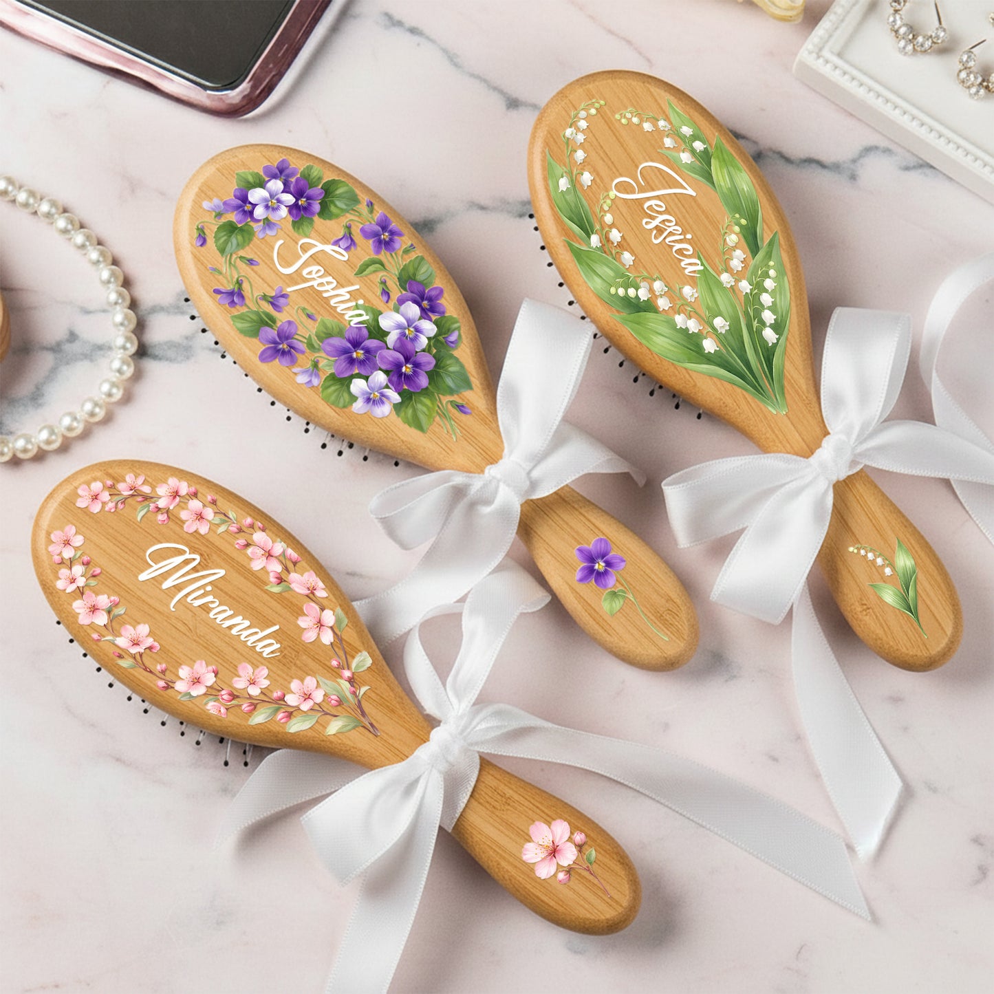 Custom-Birth-Flower-&-Name-For-Her,-Daughter,-Sister,-Thank-You-Gift-Personalized-Hair-Brush-4