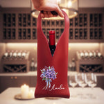 Custom-Birth-Flower-&-Name-For-Her,-Friends,-Sisters,-Wine-Lovers-Personalized-Leather-Wine-Bag-4