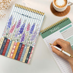 Custom-Birth-Flower-&-Name-For-Her,-Gift-For-Book-Lovers,-Book-Clubs,-Friends,-Coworkers-Custom-Planner-3