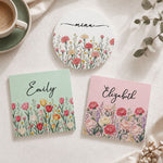 Custom-Birth-Flower-&-Name-For-Her,-Gift-For-Friends,-Coworkers,-Daughters,-Sisters-Personalized-Coaster-0