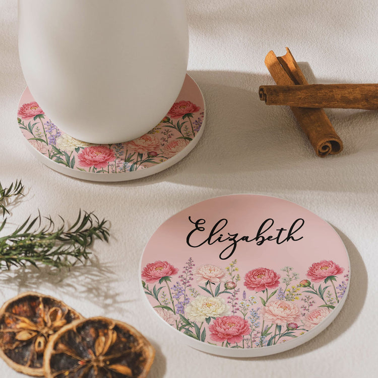 Custom-Birth-Flower-&-Name-For-Her,-Gift-For-Friends,-Coworkers,-Daughters,-Sisters-Personalized-Coaster-3