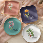Custom-Birth-Flower-&-Name-For-Her-Gift-For-Friends-Coworkers-Daughters-Sisters-Personalized-Jewelry-Dish