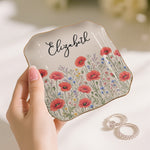 Custom-Birth-Flower-&-Name-For-Her,-Gift-For-Friends,-Coworkers,-Daughters,-Sisters-Personalized-Jewelry-Dish-5