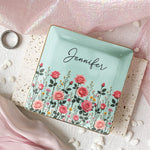Custom-Birth-Flower-&-Name-For-Her,-Gift-For-Friends,-Coworkers,-Daughters,-Sisters-Personalized-Jewelry-Dish-7