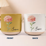 Custom-Birth-Flower-&-Name-For-Her,-Gift-For-Friends,-Coworkers,-Daughters,-Sisters-Personalized-Mug