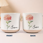 Custom-Birth-Flower-&-Name-For-Her,-Gift-For-Friends,-Coworkers,-Daughters,-Sisters-Personalized-Mug