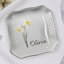 Custom-Birth-Flower-&-Name-For-Her-Gift-For-Friends-Sisters-Personalized-Jewelry-Dish-5