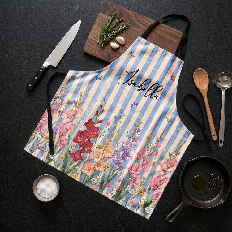Custom-Birth-Flower-&-Name-For-Her-Kitchen,-Cooking-Lovers-Personalized-Apron2