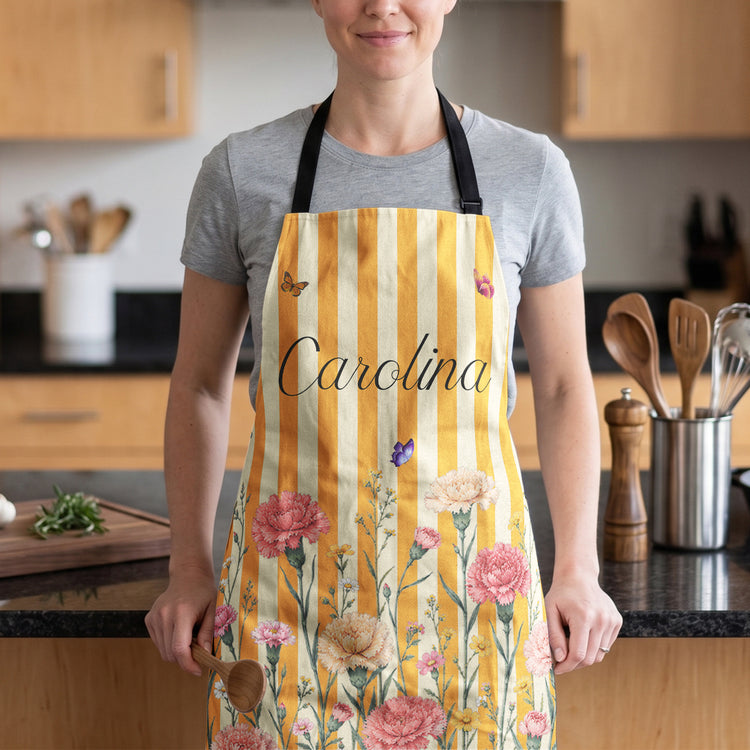 Custom-Birth-Flower-&-Name-For-Her-Kitchen,-Cooking-Lovers-Personalized-Apron4