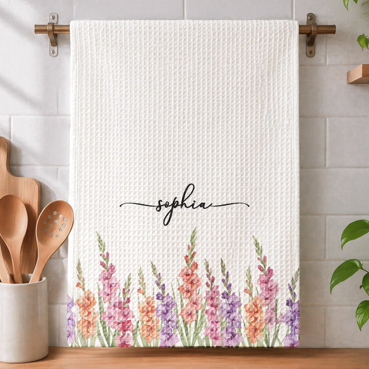 Custom-Birth-Flower-&-Name-For-Her-Kitchen,-Grandma,-Mom,-Wife,-Friends-Personalized-Kitchen-Towel-4