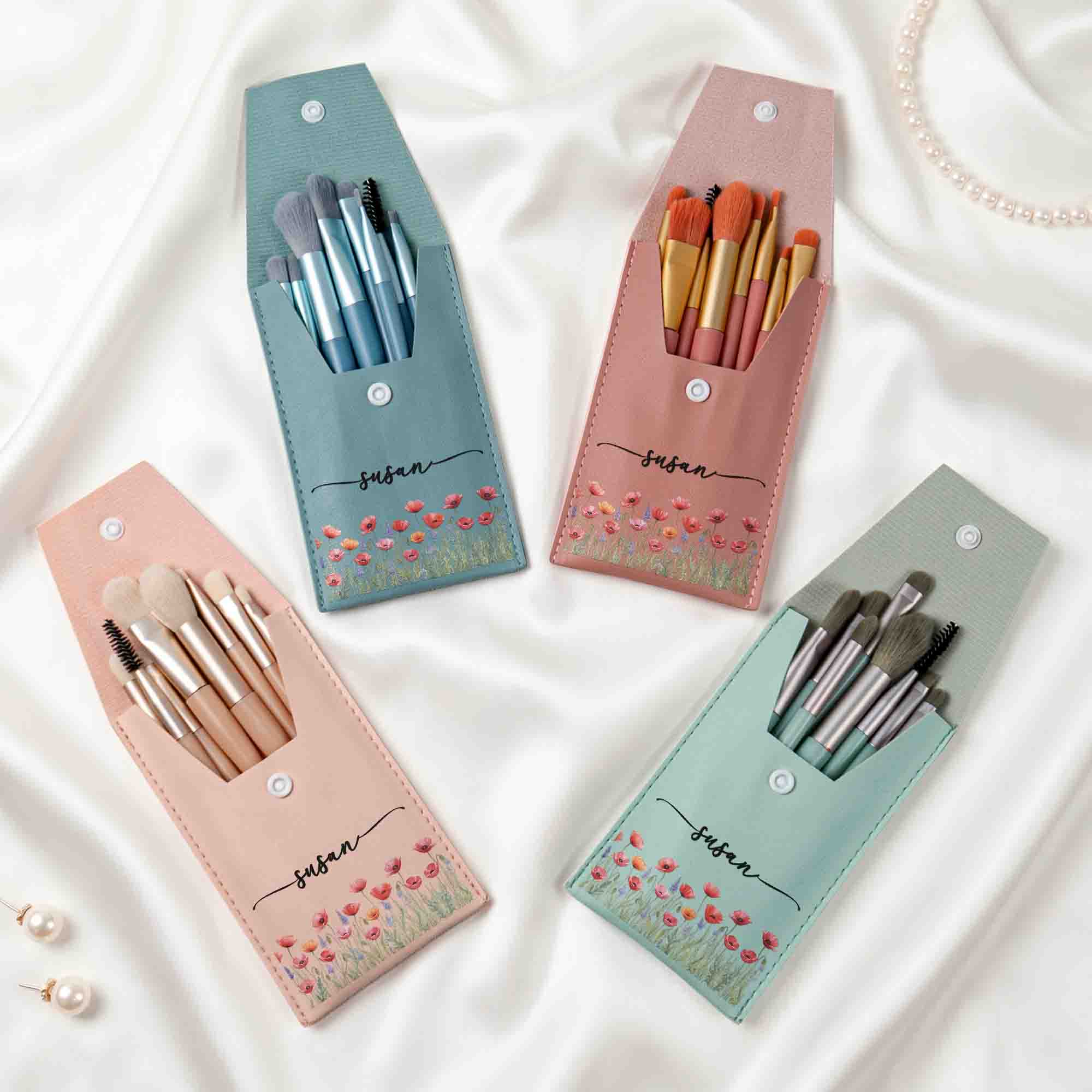 Custom-Birth-Flower-&-Name-For-Her,-Wife,-Daughter,-Sister,-Coworker,-Bridesmaids-Personalized-Makeup-Brush-Bag-2