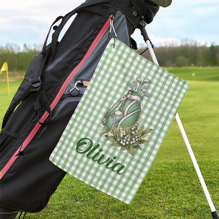 Custom-Birth-Flower-&-Name-Gift-For-Golf-Girls,-Golf-Lovers-Personalized-Golf-Towel-4