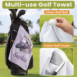 Custom-Birth-Flower-&-Name-Gift-For-Golf-Girls,-Golf-Lovers-Personalized-Golf-Towel-7