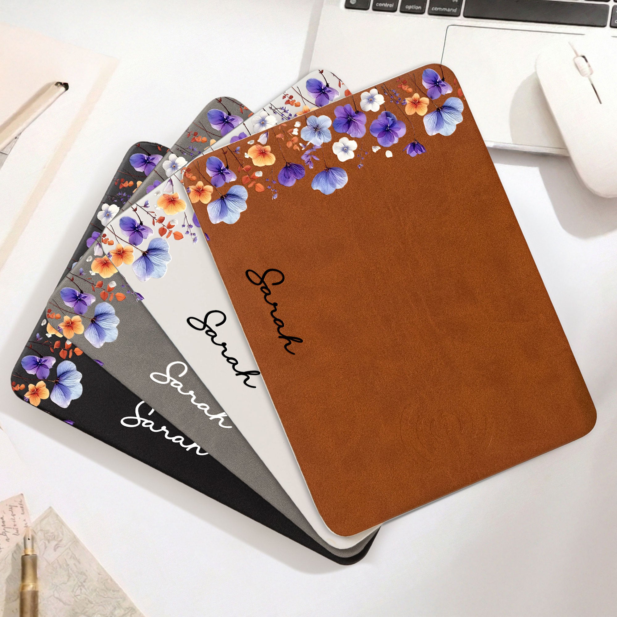 Custom-Birth-Flower-&-Name-Gift-For-Her-Daughter-Friend-Personalized-Charging-Pad-3