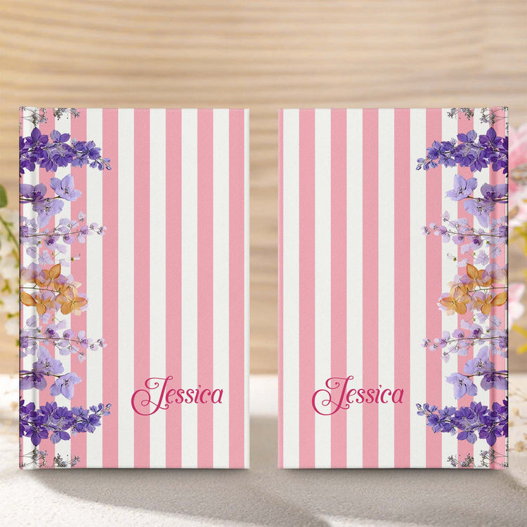 Custom-Birth-Flower-&-Name-Gift-For-Her,-Daughter,-Friend-Personalized-Journal