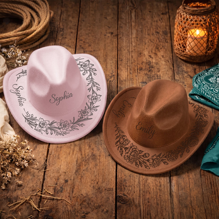 Custom-Birth-Flower-&-Name-Kids-Cowboy-Hat-Personalized-Cowboy-Hat-2