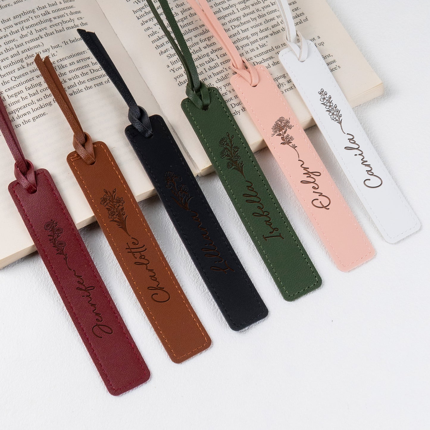 Custom-Birth-Flower-&-Name-Personalized-Bookmark-3