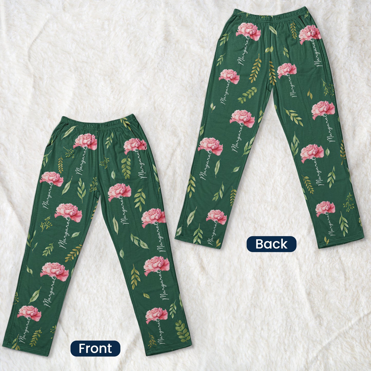 Custom-Birth-Flower-&-Name-Personalized-Lounge-Pants-3